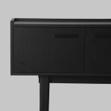 Dressoir Cali zwart eiken