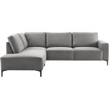 Hoekbank Fabria polyetherschuim, slate