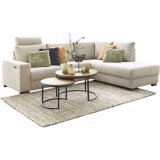 Salontafel set Lunata barley, Ø75 cm