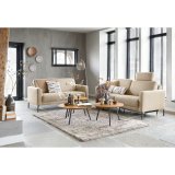 Bijzettafel Aska ø65 teak naturel brushed