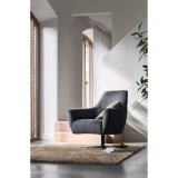 Draaifauteuil Gudo stof adore antraciet