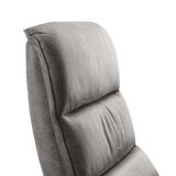 Relaxfauteuil Volgere Grijs met verstelbare rug en voetensteun