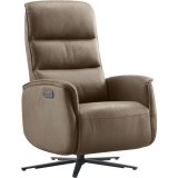 Relaxfauteuil Volgere medium donkerbruin elektrisch verstelbaar