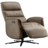 Relaxfauteuil Volgere medium donkerbruin elektrisch verstelbaar