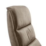Relaxfauteuil Volgere medium donkerbruin elektrisch verstelbaar
