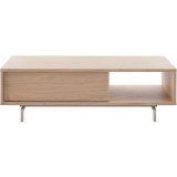 Salontafel Famosa 67x131 cm rechthoekig bruin