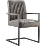 Armstoel Parantino taupe