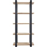 Boekenkast Verato 212 x 96 naturel grey