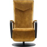 Relaxfauteuil Seduto HR-schuim zitting handmatig verstelbaar gold