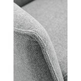 Relaxfauteuil Moio HR-schuim zitting zinc