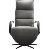 Relaxfauteuil Moio HR-schuim zitting antraciet