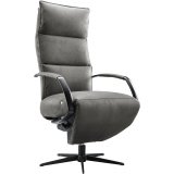 Relaxfauteuil Moio HR-schuim zitting antraciet