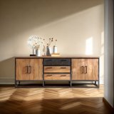 Dressoir Mesola mangohout naturel
