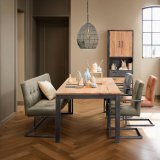 Eettafel Mesola 220 x 100 mango natural