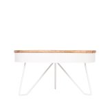 Salontafel Saran naturel mangohout, 80 cm