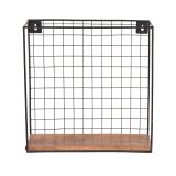 Wandrek Firm rough mangohout, 40x15x40 cm