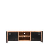 Tv-meubel Brussels rough mangohout, 160x45x50 cm