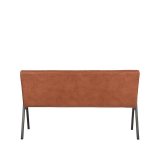 Eetkamerbank Matz cognac, 145 cm