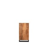 Dressoir Glasgow rough mangohout, 190x45x85 cm