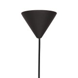 Hanglamp Twist grijs vlas, 55x145 cm