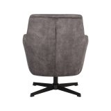 Fauteuil Toby antraciet