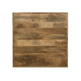 Restauranttafel Blad rough mangohout, 70x70 cm