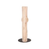 Tafellamp Woody naturel hout, 18x45 cm