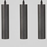 Hanglamp Ferroli zwart, 120x80x10 cm