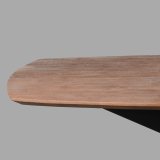 Eettafel Zane deens ovaal mangohout 220x100 cm