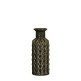 Fles Friso donker groen, Ø8,8 cm