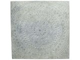 Plaque Tegolo metal grey, 58x58x2,5 cm