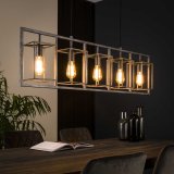 Hanglamp Cubic Tower oud zilver