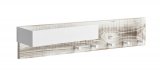 Kapstok Alunzio 15 x 75 x 16 wit