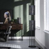 Tafellamp Armor Tube zwart bruin