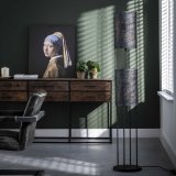 Vloerlamp Armor tube 2L zwart bruin