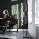 Vloerlamp Armor tube 2L zwart bruin