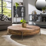 Salontafel Ø120 Daytona / Massief Saja natural