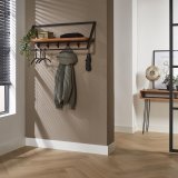 Kapstok Lean / Massief acacia naturel