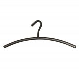 Garderobehanger ronde buis. VPE6 / Zwart