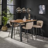 Bartafel 147 edge 25mm / Massief acacia naturel