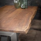 Bartafel 147 edge 25mm / Massief acacia naturel