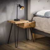Side table/ nachtkastje edge links. Het ladeblok zi