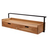 Wandbureau 2L air solid / Massief acacia naturel