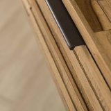 Haltafel 4L Teca strip / Teakhout verweerd