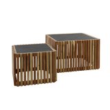 Salontafel set/2 slate