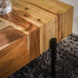 Salontafel 150cm blocks / Massief acacia naturel
