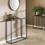 Haltafel iron metallic / Brons antiek