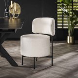 Stoel cocktail boucle draaibaar. VPE2 / Boucle wit