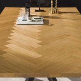 Eetkamertafel 200 visgraat fineer / Naturel eiken
