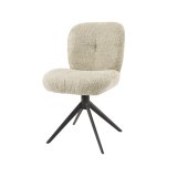 Stoel comfort draaibaar. VPE2 / Boucle zandkleur
